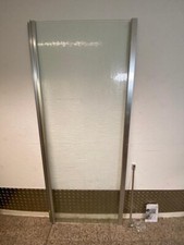 KERMI DIANA FUN Seitenwand 800x1850 mm FU-TWD 080 Duschwand Alu Glas Silber OVP