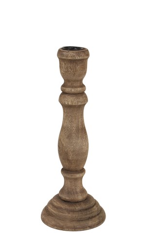 Kerzenhalter holz cm - kerzenhalter,