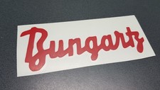 Aufkleber * Bungartz * rot *