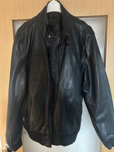 Herren kunstleder jacke von - herren,