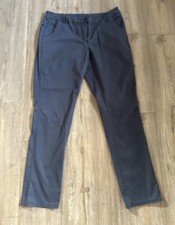 Cecil Baumwoll Hose Grau