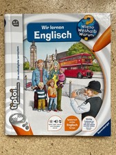 Ravensburger ?Wieso?Weshalb?Warum? tiptoi?Buch groß,Wir lernen Englisch,4-7 J.