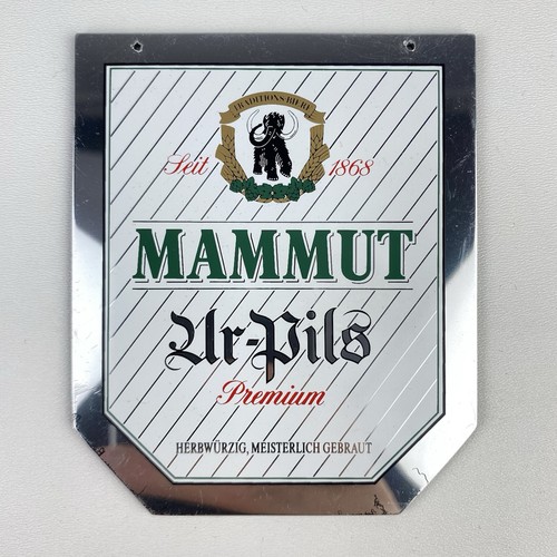 Zapfhahnschild mammut - zapfhahnschild, "mammut