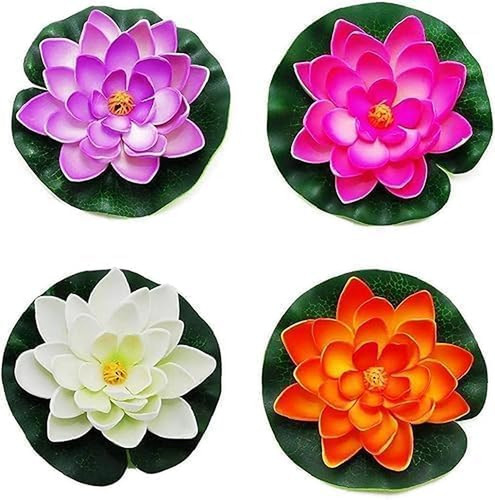 Künstliche blumen seerosen - künstliche, blumen,