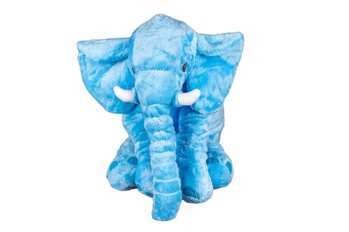 Elefant blau 45cm 40cm - blau, b=45cm