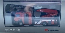 HERPA MB ATEGO 1530 ROSENBAUER METZ  L32A-XS 3.0 DREHLEITER FEUERWEHR  PROMOTION