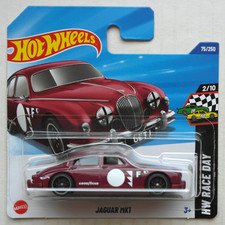Hot Wheels Jaguar MK1 weinrot