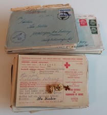 Baden Nachlass 2.Weltkrieg/Feldpost Briefe/Abzeichen/
