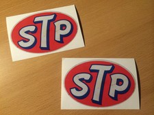 2x STP Aufkleber USA Hot Rod