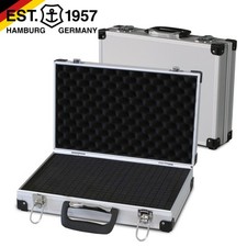 PeakTech P 7260 – Universalkoffer 37x23x8 cm Alukoffer mit Raster Schaumstoff