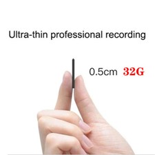 Mini Voice Recorder Diktiergerät Geräuscherkennung Audio Ton Aufnahme Auto 32GB