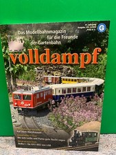 Gartenbahn  Modellbahnmagazin "Volldampf"  3/23