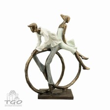 Dekofigur Skulptur Paar aus