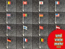 Lego Länder Fahne Fahnen Flagge Flaggen  - VARIANTE wählen - Vintage