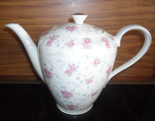 Alte Kaffeekanne - Rosenmuster