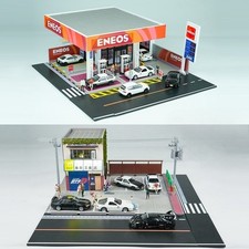 Diorama 1:64 Diecast Garage
