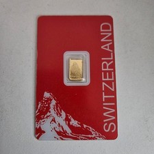 PAMP Goldbarren Matterhorn 1