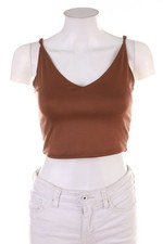 AMISU Crop-Top M braun #8301