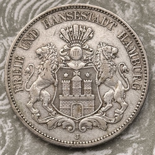 Mark 1876 hamburg freie - 1876,