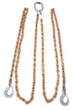 DOLEZYCH Krangehänge Krankette 10 mm Anschlagkette 2 Strang 4 m 5,6 t 