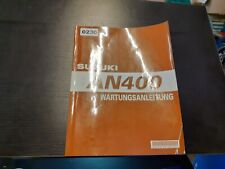0230 Motorrad Werkstatthandbuch SUZUKI AN 400