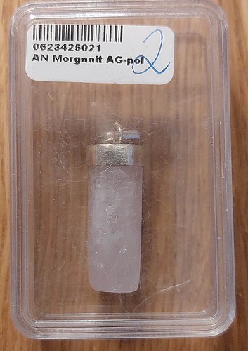 Morganit anhänger mit - *anhänger*,