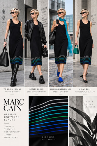 Marc cain strickkleid - cain, n5