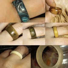 Unikat Ring Naturmaterial |