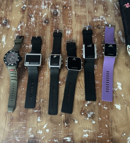 Vintage adidas led watch - led,