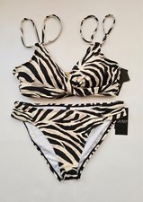 Ralph Lauren Bikini Set Gr. US 8 Zebra Print