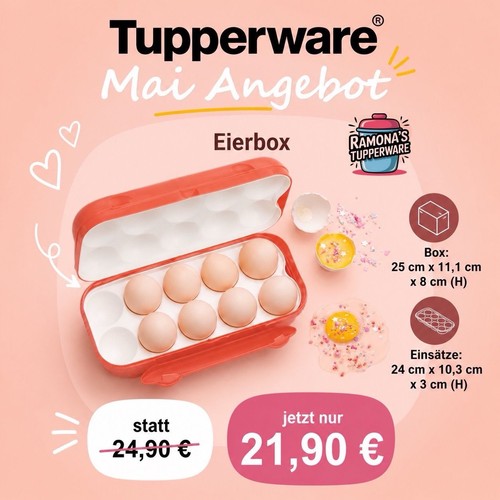 Tupperware eierbox neu - tupperware,