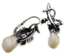 Grandel Ohringe echt Silber