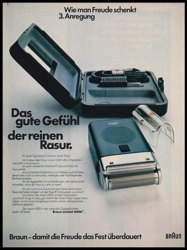 Braun sixtant 6006 reklame - 6006,