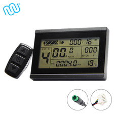 E-Bike/Pedelec Display Bordcomputer KT-LCD3 Tachoanzeige 24V 36V 48V Tachometer