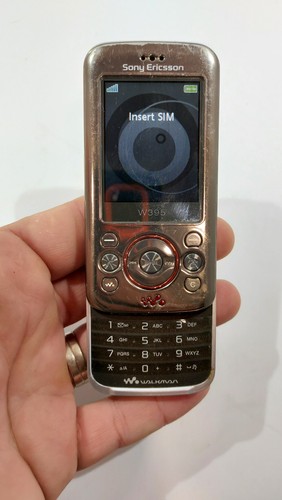 1688 sony ericsson w395 - ericsson, very