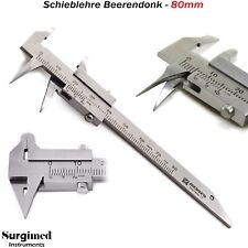 KFO Beerendonk Schieblehre Messlehre Münchner Zürcher Modell Schieblehre Dental