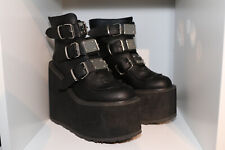 Demonias swing-105  Keilplateau Riemchen-Stiefeletten Größe 37