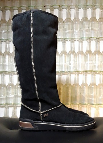 Rieker wildleder stiefel - stiefel, /
