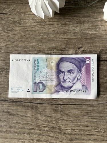 10deutsche mark schein - mark,