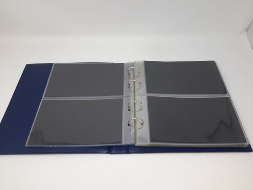 Briefe postkartenalbum blau - briefe-/postkartenalbum,