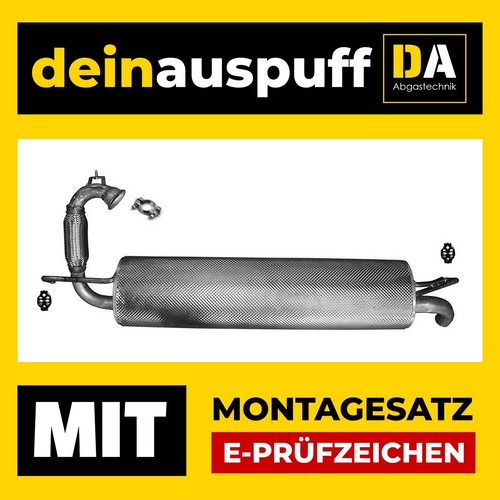 Endschalldämpfer für renault - für,