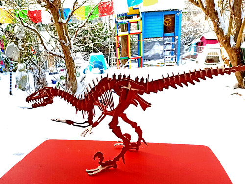 Dino 80cm puzzle - 3d,