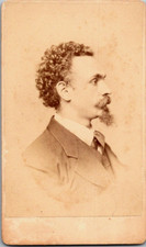 Antique c1845 cdv photograph - c1845,