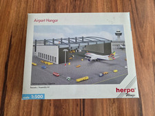 Herpa Wings 519762 Flughafen Hangar 1:500 Airport Asseccories Zubehör Bausatz