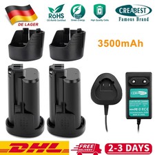 10.8V 3.5Ah Li-ion Akku/Ladegerät Für Bosch GSR GSB GSA GST GWI GDR 10.8 V-LI