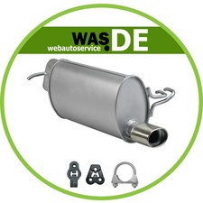 Endschalldämpfer Smart Forfour 454 & Mitsubishi Colt 1.5 2004-, Auspuff