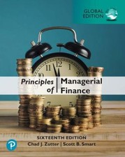 Principles of Managerial Finance, Global Edition by Zutter, Chad J. [Paperback]