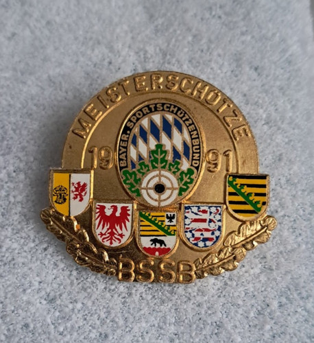 Abzeichen bssb meisterschütze - bssb,
