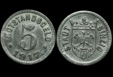 Notgeld pfennig 1917 funck - pfennig, 1917.