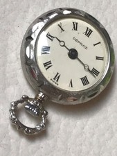 Depraz Taschenuhr mechanisch Handaufzug Halskettenuhr swiss made Breguet Zeiger